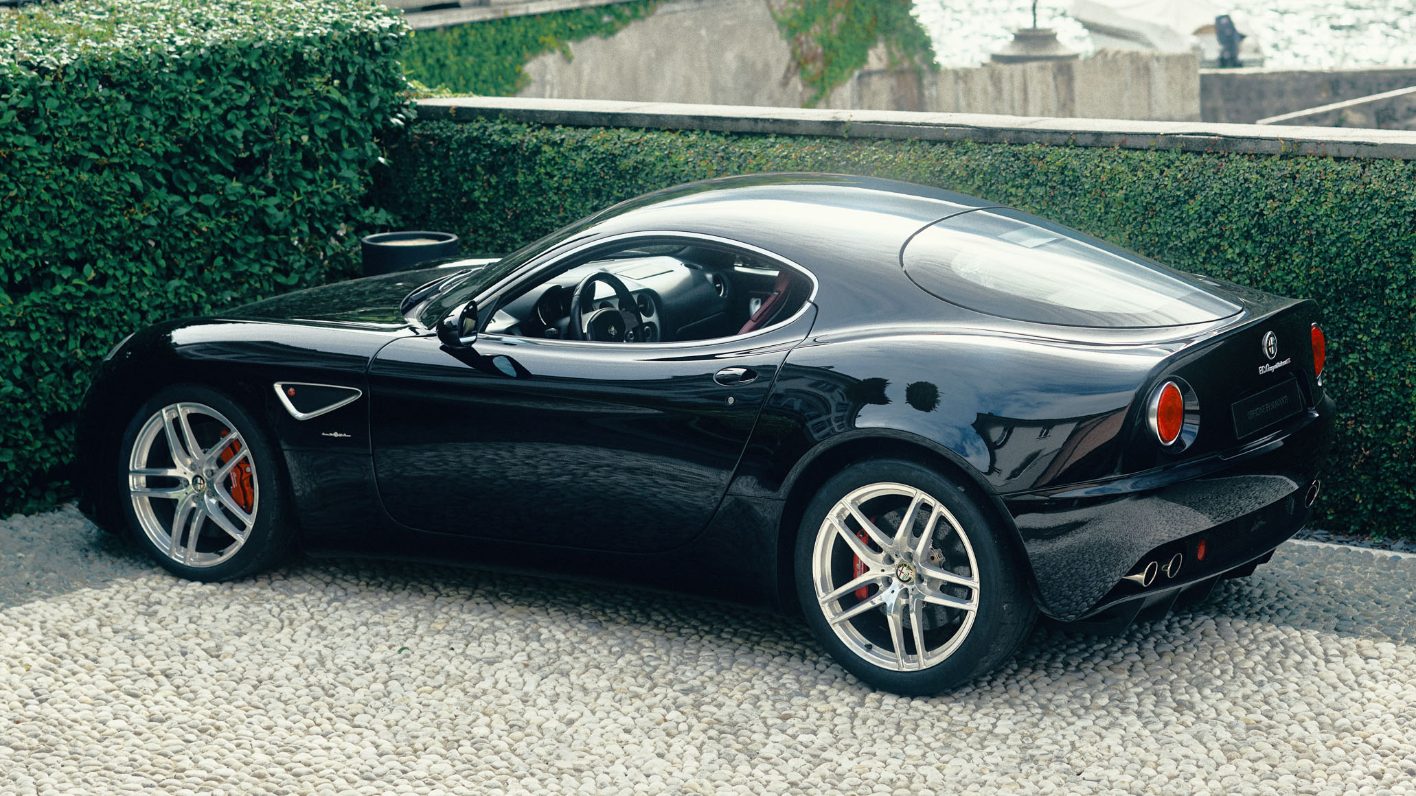 A Swiss tuner has given the Alfa Romeo 8C more power and a gated